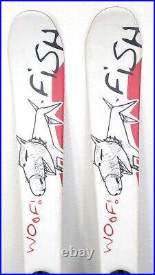 131 cm SALOMON FISH Twin-Tip Freestyle Junior Skis with MARKER Bindings