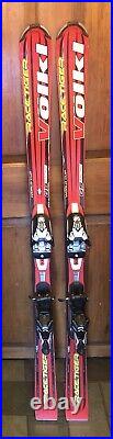 142 cm Volkl RaceTiger WC GS Racing skis with Marker 1200 bindings