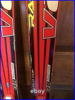 142 cm Volkl RaceTiger WC GS Racing skis with Marker 1200 bindings