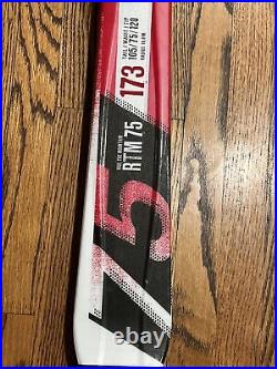 173 cm VOLKL RTM 75 All-Mountain Skis with MARKER 4 Motion Bindings