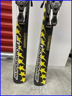 175 Volkl Supersport skis with Marker bindings