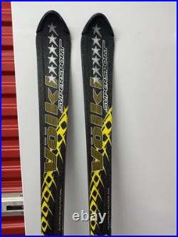 175 Volkl Supersport skis with Marker bindings