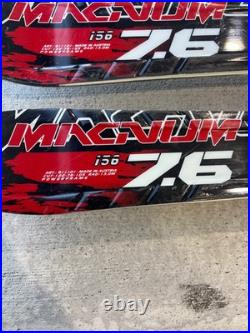 2011 Men's 156cm Blizzard Magnum 7.6 Skis Marker TP12 Rental Bindings