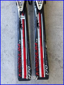 2012 Men's 170cm Blizzard Magnum 7.6 Skis Marker TP11 Bindings (Used)