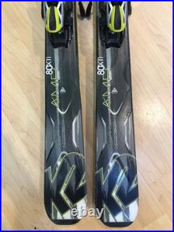 2015 Men's 170cm K2 AMP 80 XTI Skis Marker MXC 12 Bindings (Used)