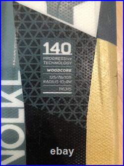 2017 Men's 140cm Volkl RTM 7.6 Skis Marker TP 10.0 Bindings (Used)