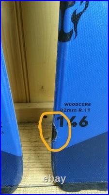 2018 Blizzard Rawhide 146cm with Marker 11 TCX Binding