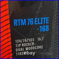 2018 VOLKL RTM 76 Elite 168cm Mens Frontside Skis Marker Motion Bindings 118251