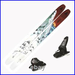 2021 Atomic Bent Chetler 120 Powder Skis +Marker Griffon Bindings 176cm NEW