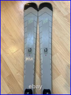 2022 Women's 163cm K2 Disruption Alliance 76 Skis Marker ERP 10.0