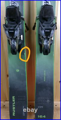 2023 Blizzard Rustler 9 164cm with Marker Griffon Binding 2023 Blizzard Rustler 9 164cm with Marker Griffon Binding