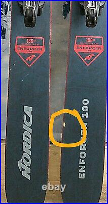 2023 Nordica Enforcer 100 186cm with Marker Griffon Binding