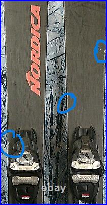2023 Nordica Unleashed 90 160cm with Marker Squire Binding