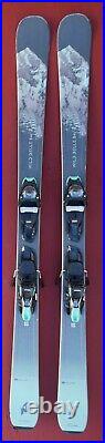 2023 Nordica Wild Belle 84 Women's Snow Ski's 156 cm Marker TP2 Bindings Tuned