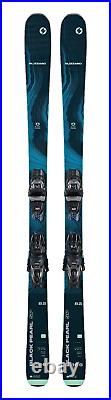 2024 Blizzard Black Pearl 82 SP ladies snow skis 145 w-Bind (+POLES at BuyItNow)