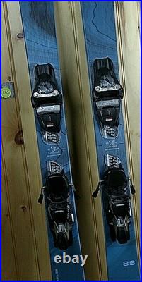 2024 Blizzard Black Pearl 88 171cm with Marker Squire TCX Binding