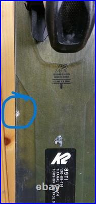 2025 K2 Mindbender 89 Ti 164cm with Marker Squire TCX Binding