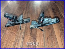 2x Two Pair Marker FasTrak M31 M 31 Ski Bindings Black Grey Adjustable Germany 2x Two Pair Marker FasTrak M31 M 31 Ski Bindings Black Grey Adjustable Germany