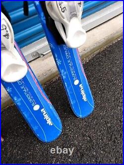 Alpina ZOOM SLOPESTYLE CARVE 120 CM SKIS? + MARKER 4.5 BINDINGS With 85 CM POLES