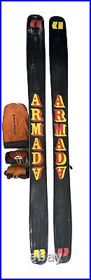 Armada JJ 185 cm Backcountry Skis With Marker Baron Bindings & Climbing Skins