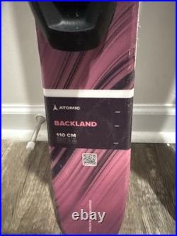 Atomic Backlands 110 Cm Youth/Junior Skis With marker 4.5 Bindings