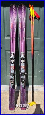 Atomic Nomad All Mountain 164cm Skis With Marker 120 Bindings 119-79-105R WithPoles Atomic Nomad All Mountain 164cm Skis With Marker 120 Bindings 119-79-105R WithPoles