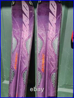 Atomic Nomad All Mountain 164cm Skis With Marker 120 Bindings 119-79-105R WithPoles Atomic Nomad All Mountain 164cm Skis With Marker 120 Bindings 119-79-105R WithPoles