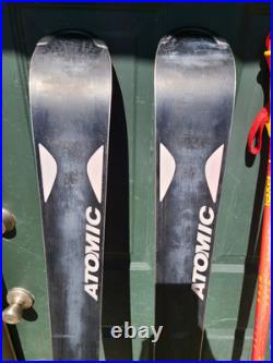 Atomic Nomad All Mountain 164cm Skis With Marker 120 Bindings 119-79-105R WithPoles Atomic Nomad All Mountain 164cm Skis With Marker 120 Bindings 119-79-105R WithPoles