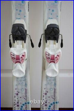 Axis Luna Skis Size 130 CM With Marker Bindings