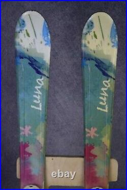 Axis Luna Skis Size 130 CM With Marker Bindings