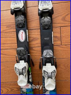 Axis Team Kids 110cm skis with Marker 4.5 JR bindings and Nordica size 4-5 boots