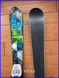 Axis Team Kids 110cm skis with Marker 4.5 JR bindings and Nordica size 4-5 boots