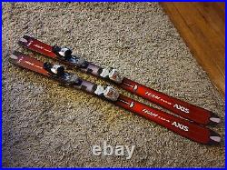 Axis Team Kids Skis Marker 4.5 Bindings 120 cm Red/Black