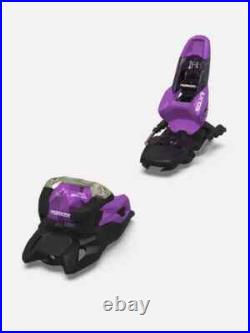 Bindings Skiing MARKER Squire 11 Skistopper 100 MM Black-Purple Bindings Skiing MARKER Squire 11 Skistopper 100 MM Black-Purple