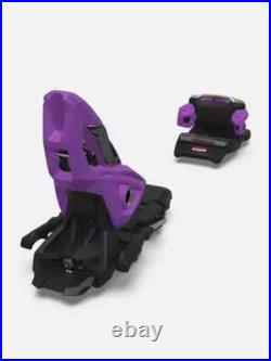 Bindings Skiing MARKER Squire 11 Skistopper 100 MM Black-Purple Bindings Skiing MARKER Squire 11 Skistopper 100 MM Black-Purple