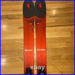 Blizzard Bonafide 173 Ski W Marker Griffon Grip Walk Bindings Fresh Tune Mint