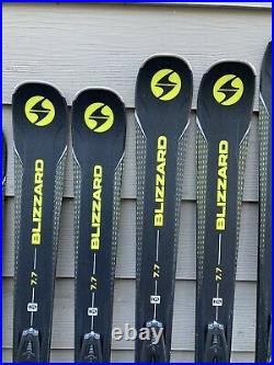 Blizzard Quattro 7.7 Demo Skis with Marker TPC10 Bindings GREAT CONDITION