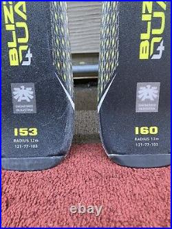 Blizzard Quattro 7.7 Demo Skis with Marker TPC10 Bindings GREAT CONDITION