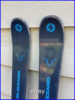 Blizzard Rustler Jr Twin-Tip Ski with Marker 4.5 Bindings Multiple Sizes CLEAN