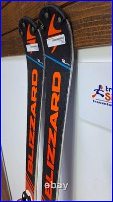 Blizzard SL FIS Ti 143 cm Ski + Marker 10 Bindings Winter Sports Snow