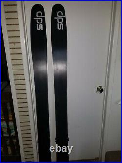 DPS RPC Powder Skis 192 withMarker Jester Schizo Bindings 142x115x127 Excellent