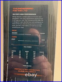 Downhill carving ski 2026 Blizzard Thunderbird R15 -76 with Marker binding