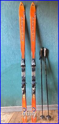 Dynastar Big Max Zero 197cm Skis withMarker Titanium Free 1200 Bindings+Leki Poles