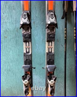 Dynastar Big Max Zero 197cm Skis withMarker Titanium Free 1200 Bindings+Leki Poles