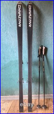 Dynastar Big Max Zero 197cm Skis withMarker Titanium Free 1200 Bindings+Leki Poles