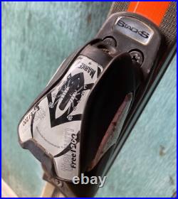 Dynastar Big Max Zero 197cm Skis withMarker Titanium Free 1200 Bindings+Leki Poles