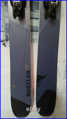 Ex-Demo Blizzard Rustler 10 180cm All Mountain skis + Marker Griffon TCX binding