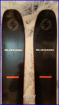 Ex-Demo Blizzard Zero G 108 185cm Skis + Marker Kingpin 10 Demo Touring Bindings