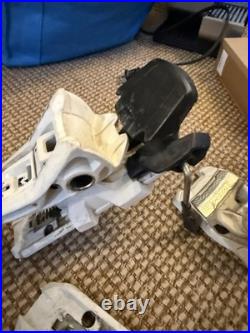 Excellent Condition Marker Squire 11 85mm White Ski Bindings GripWalk