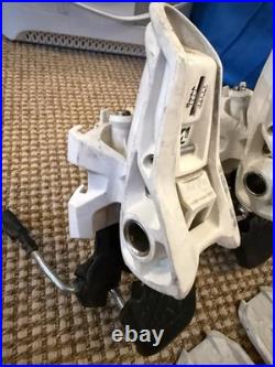 Excellent Condition Marker Squire 11 85mm White Ski Bindings GripWalk